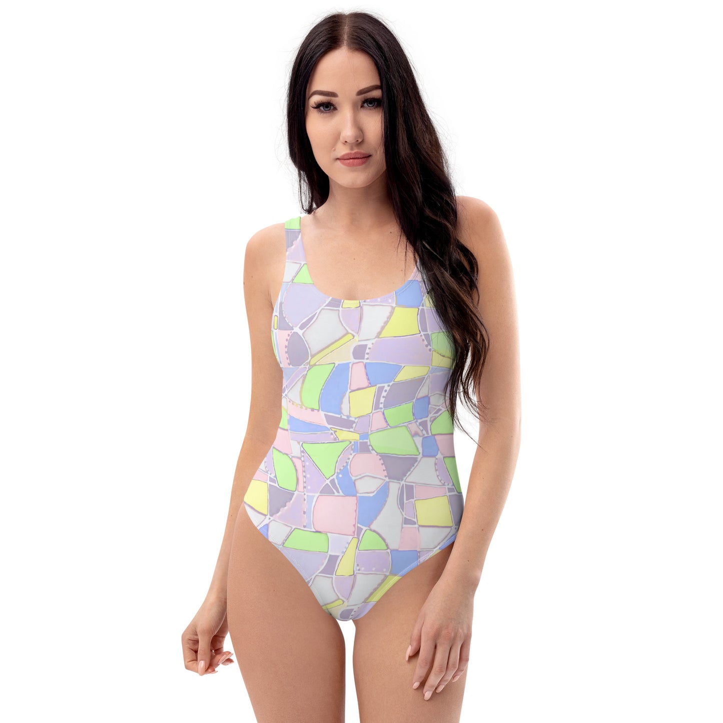 One-Piece Savannah Swirl Swimsuit