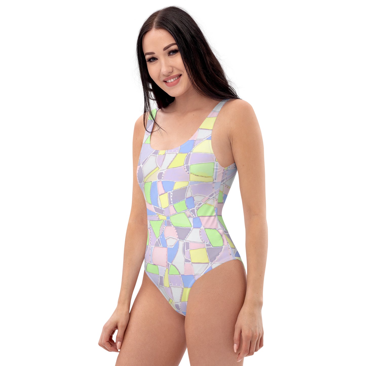 One-Piece Savannah Swirl Swimsuit