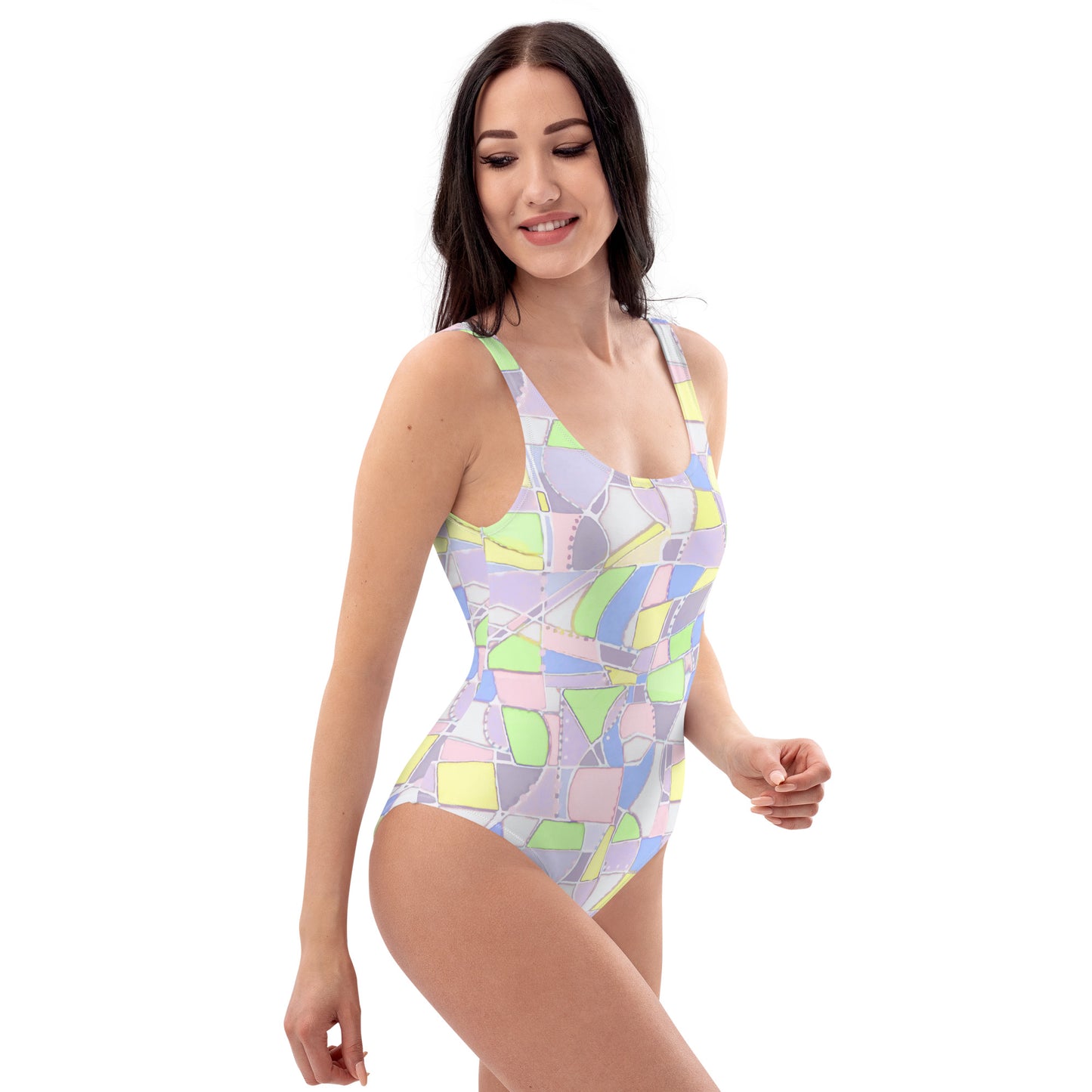 One-Piece Savannah Swirl Swimsuit