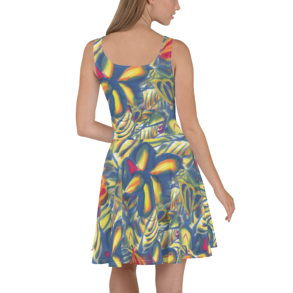 Bora Bora Tropical Skater Dress