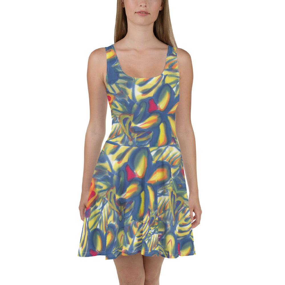 Bora Bora Tropical Skater Dress