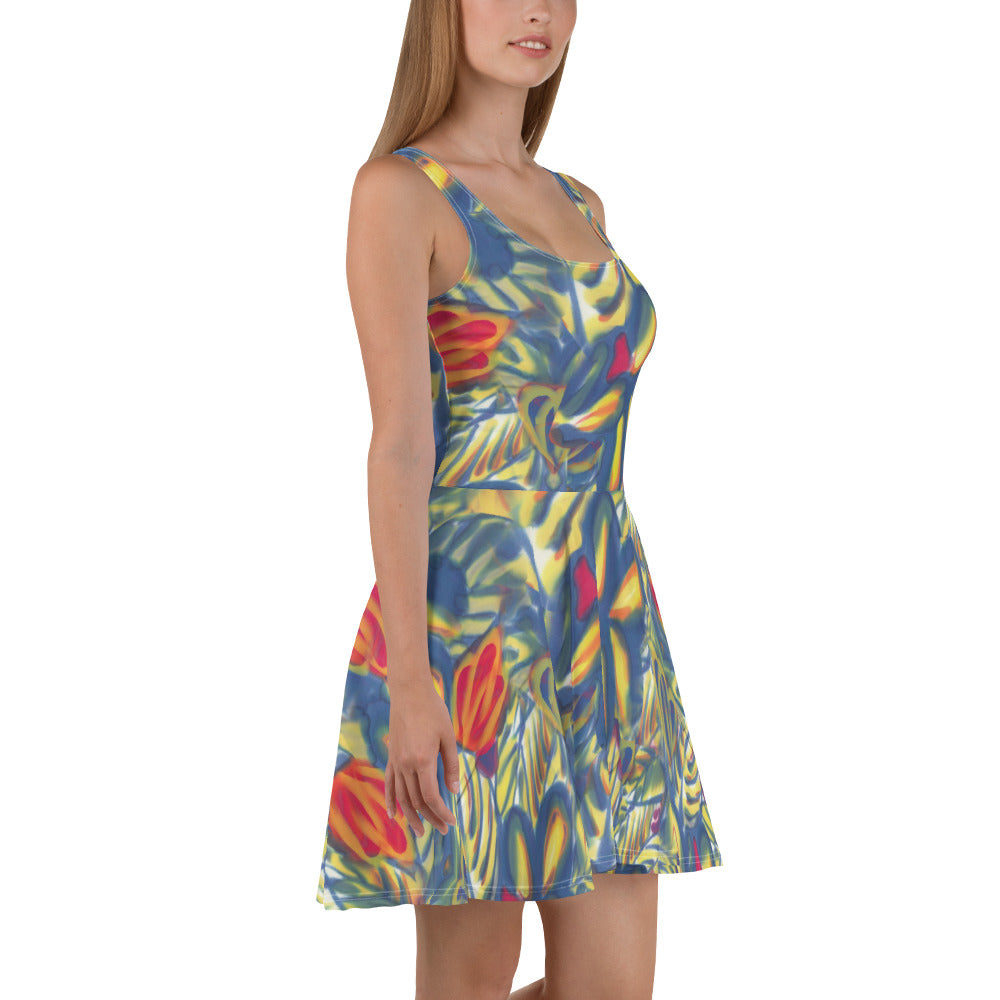 Bora Bora Tropical Skater Dress