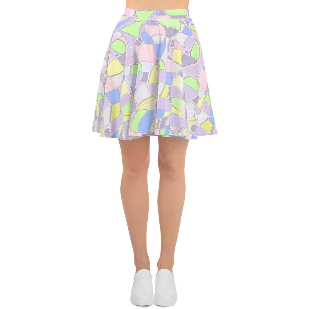 Savannah Swirl Skater Skirt