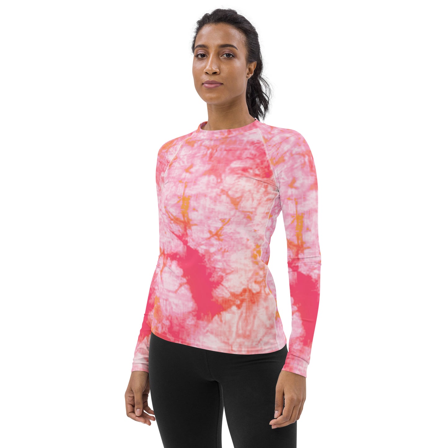 Fantasia Tie Dye Long Sleeve Tops