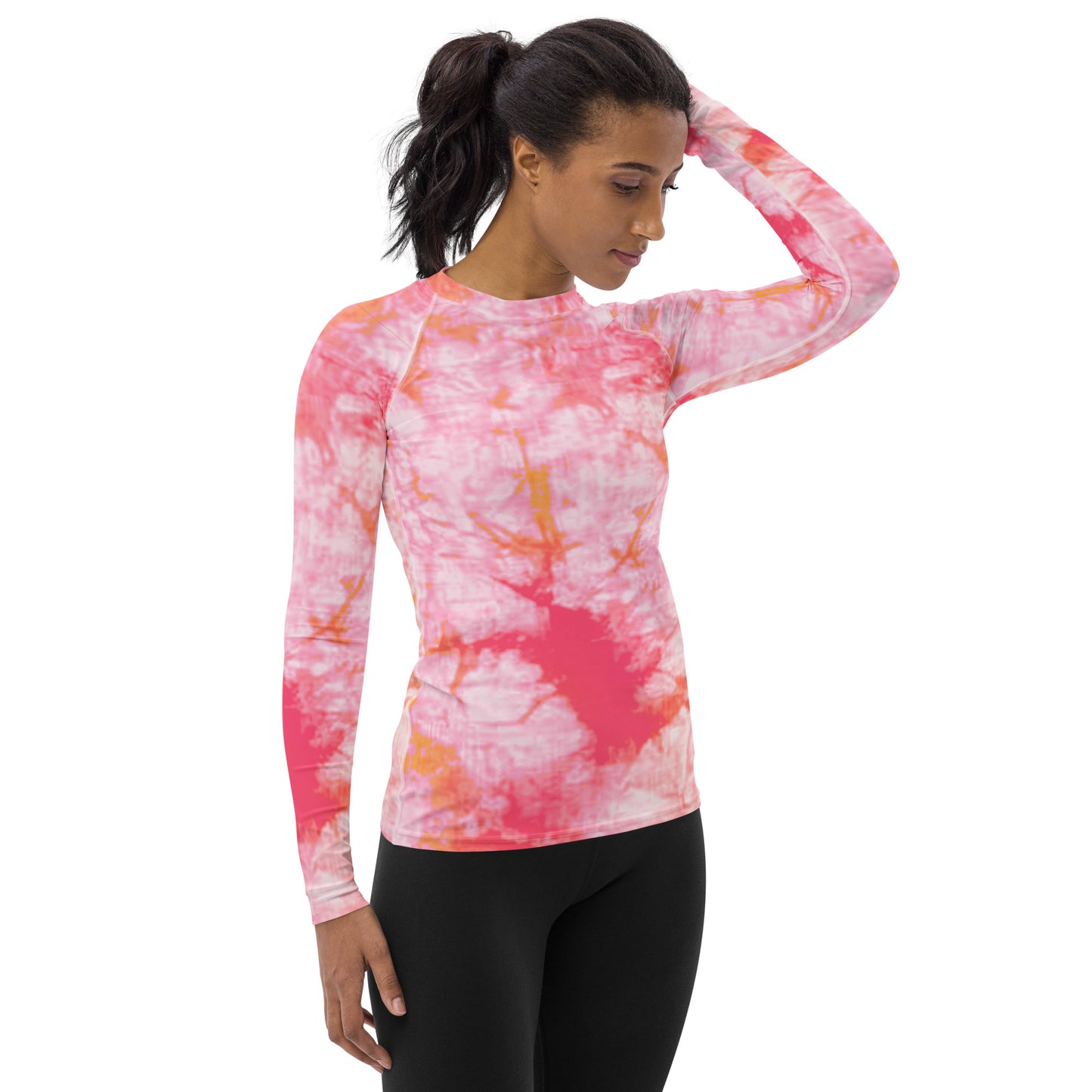 Fantasia Tie Dye Long Sleeve Tops