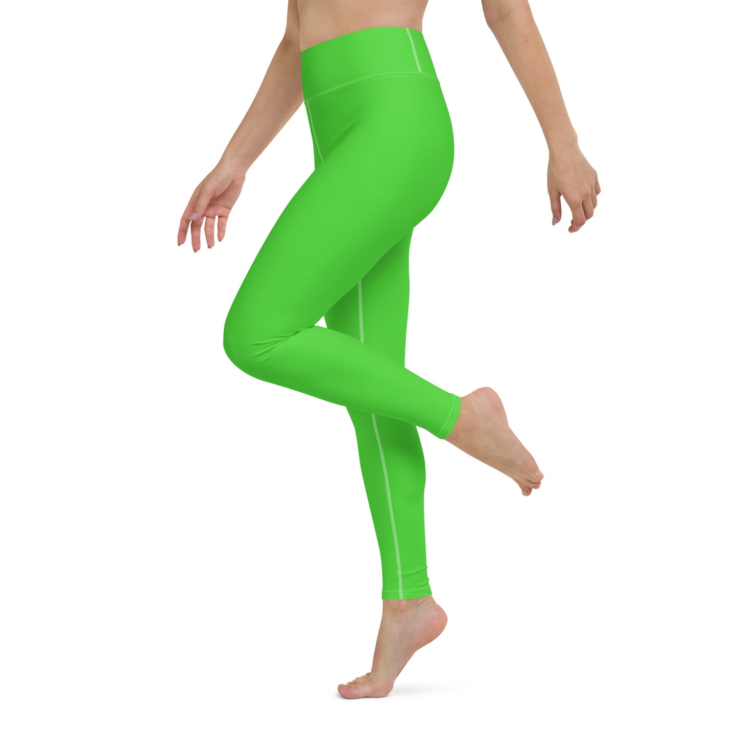 Bright Green Yoga Leggings