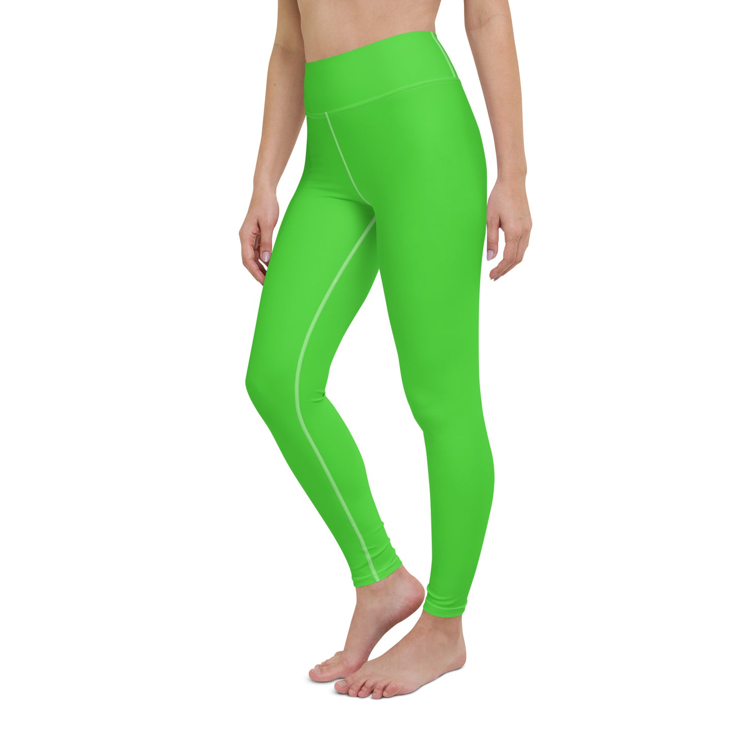 Bright Green Yoga Leggings