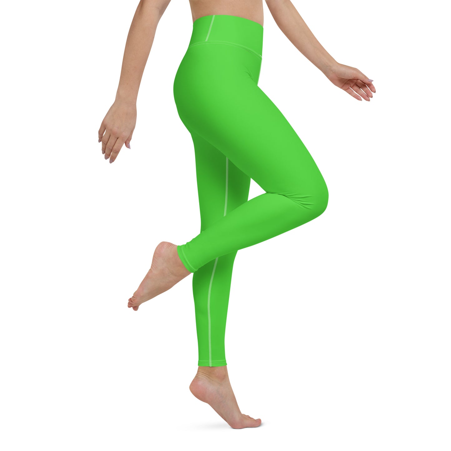 Bright Green Yoga Leggings