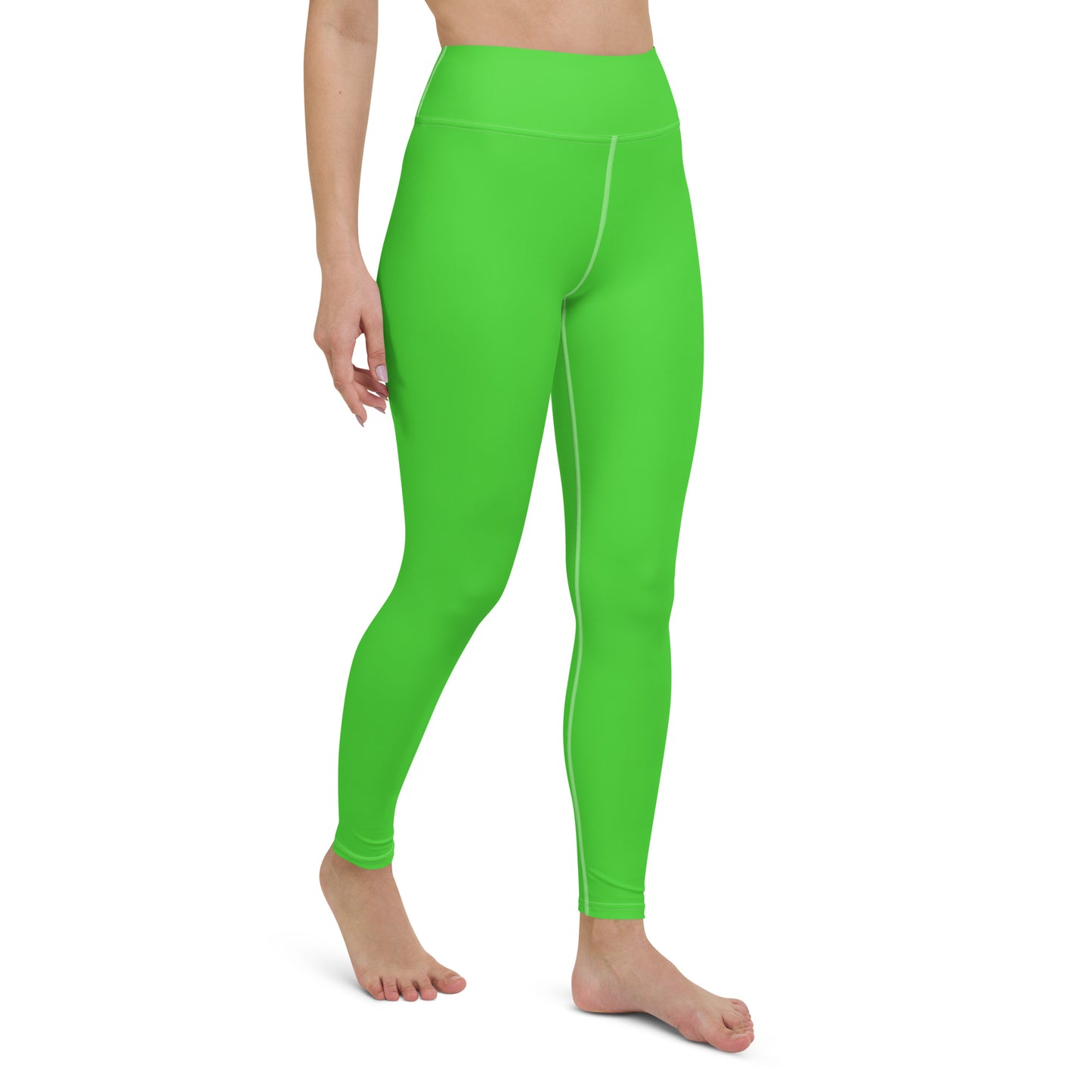 Bright Green Yoga Leggings