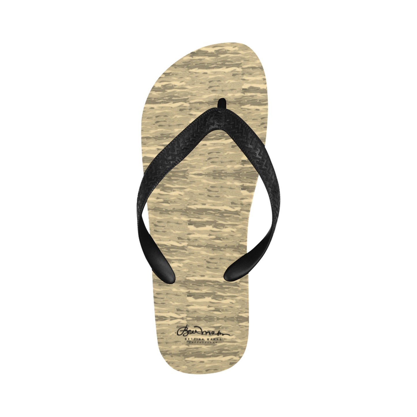 Sand Lava Camouflage Flip Flops for Men/Women