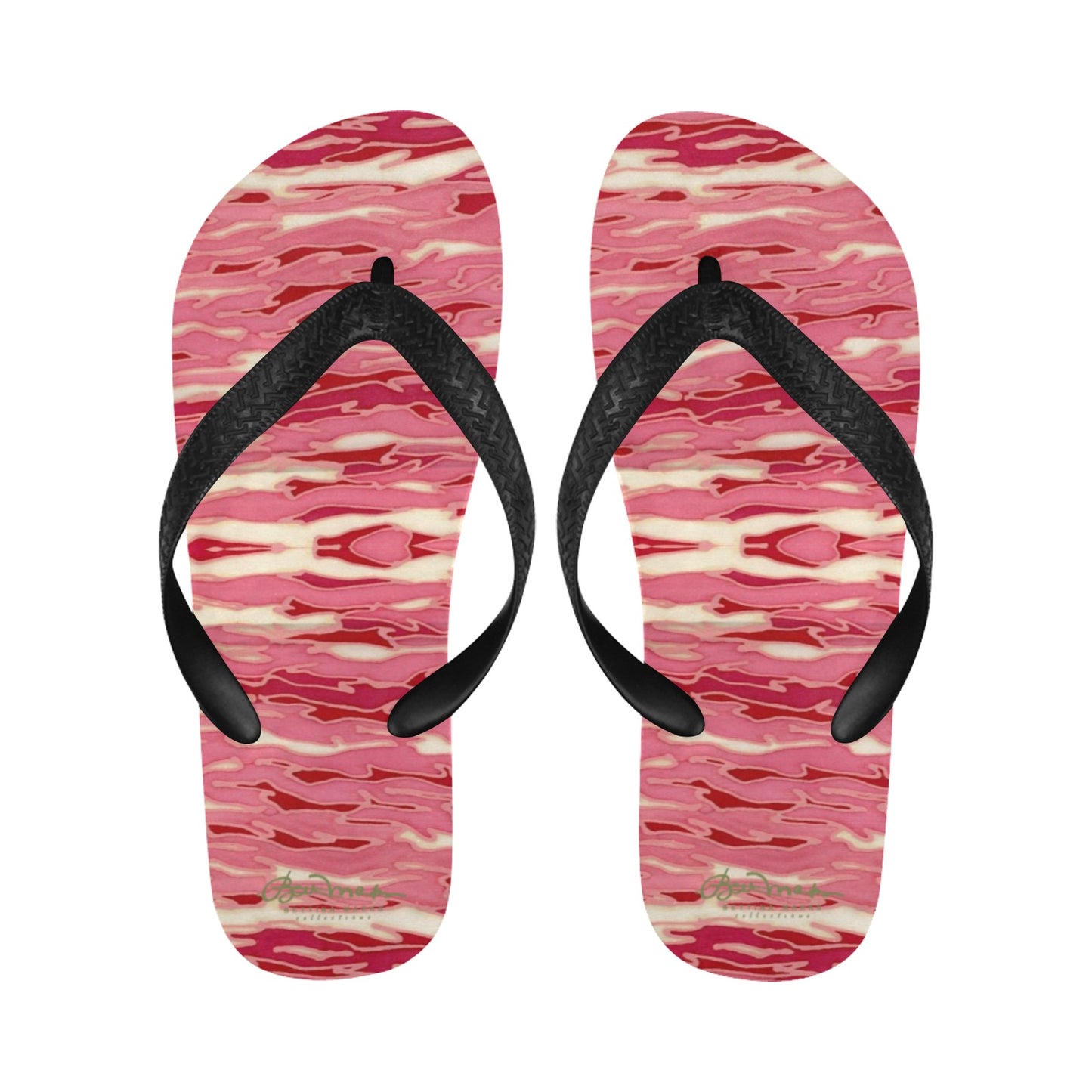 Pink Camouflage Lava Flip Flops for Men/Women