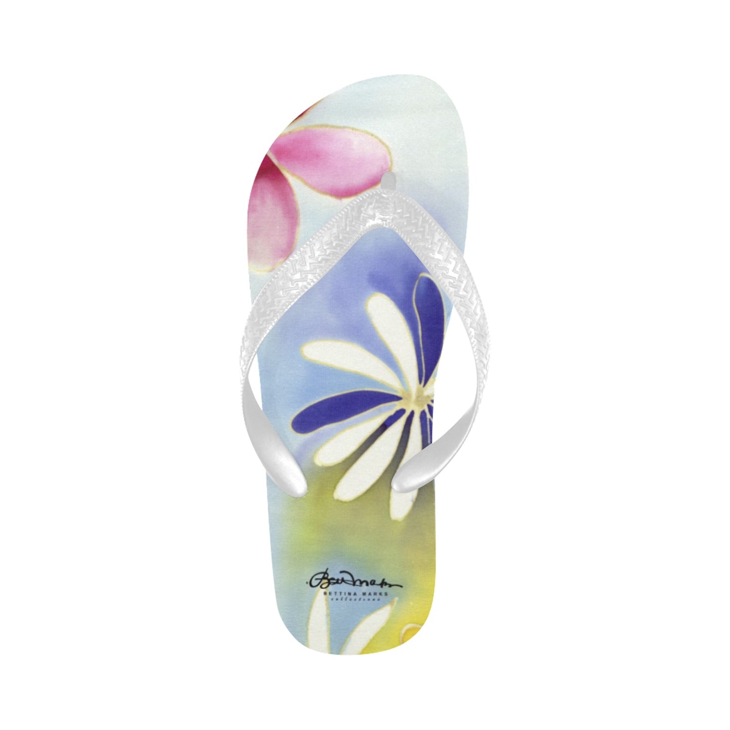 Sunrise Floral Flip Flops for Men/Women