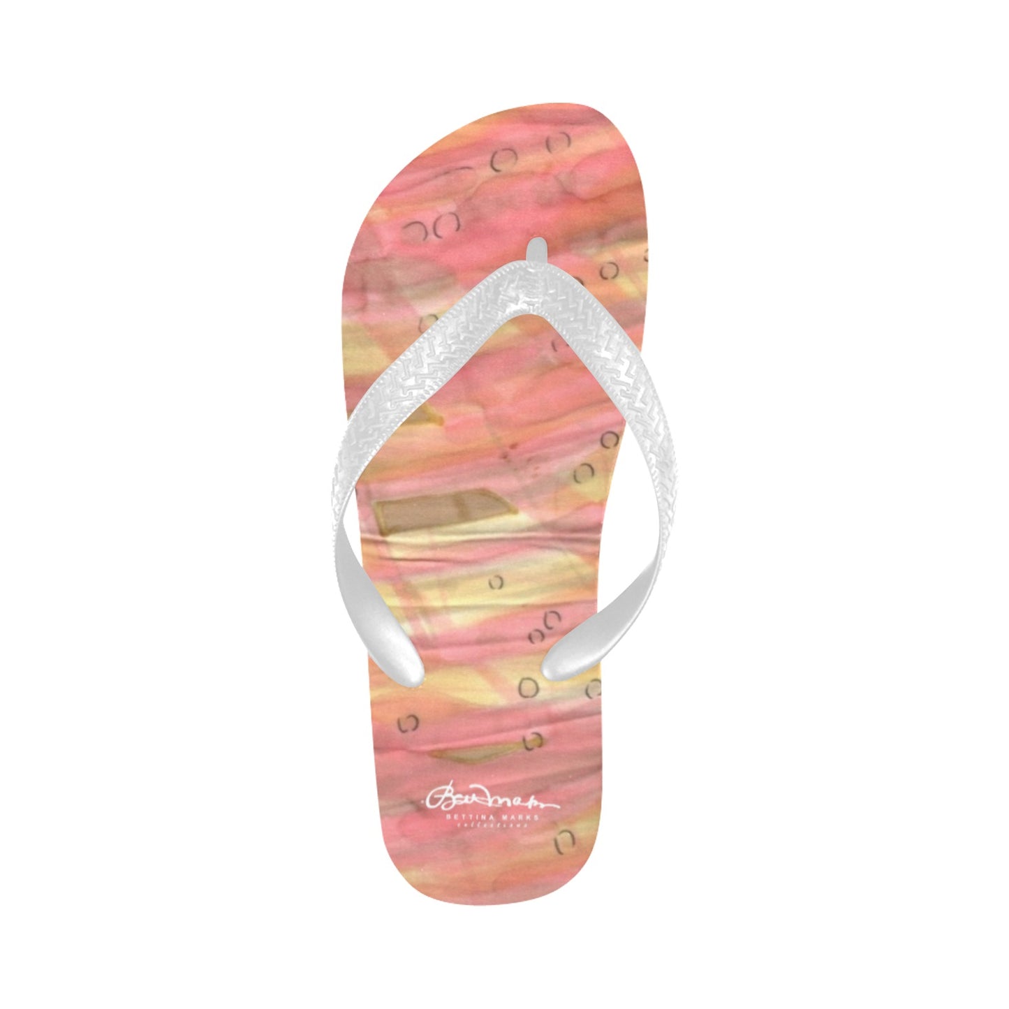 Dreamy Floral Flip Flops for Men/Women
