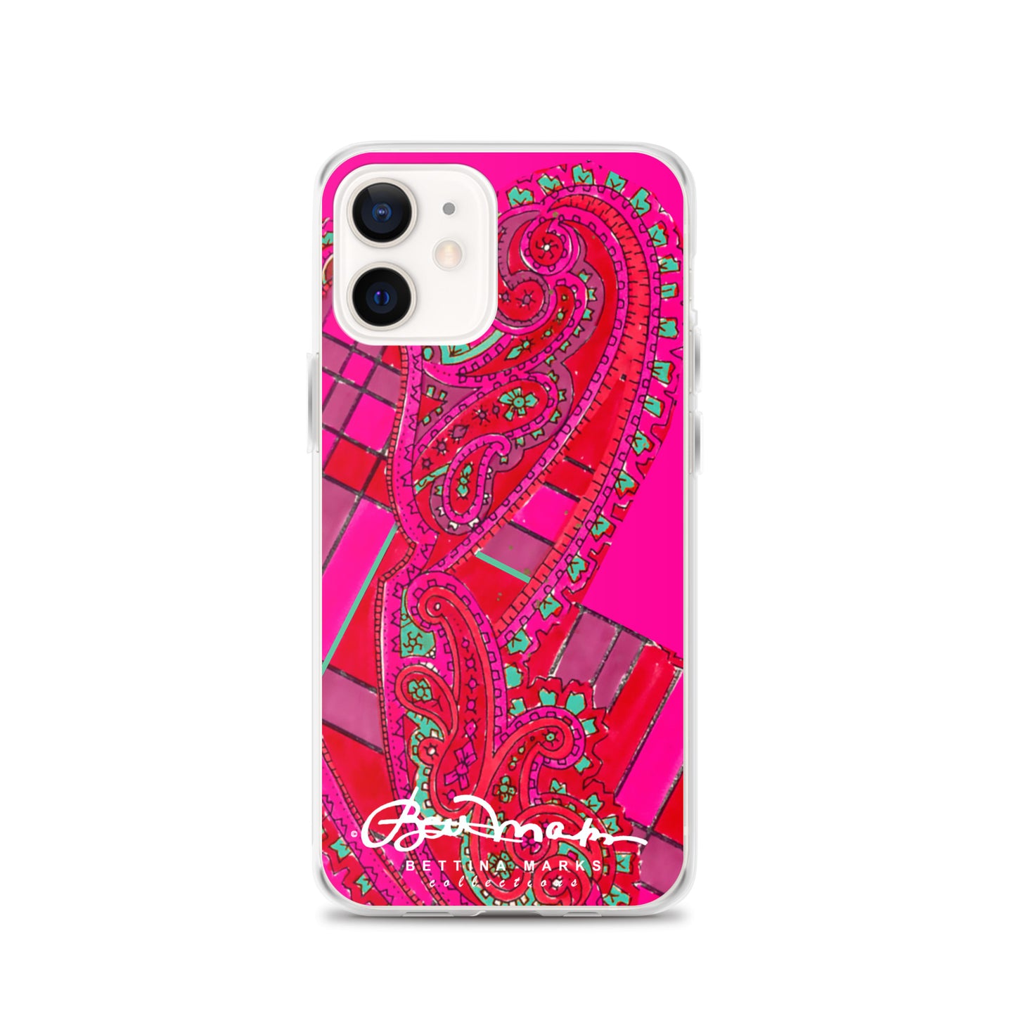 Pink Paisley Abstract Clear Case for iPhone®