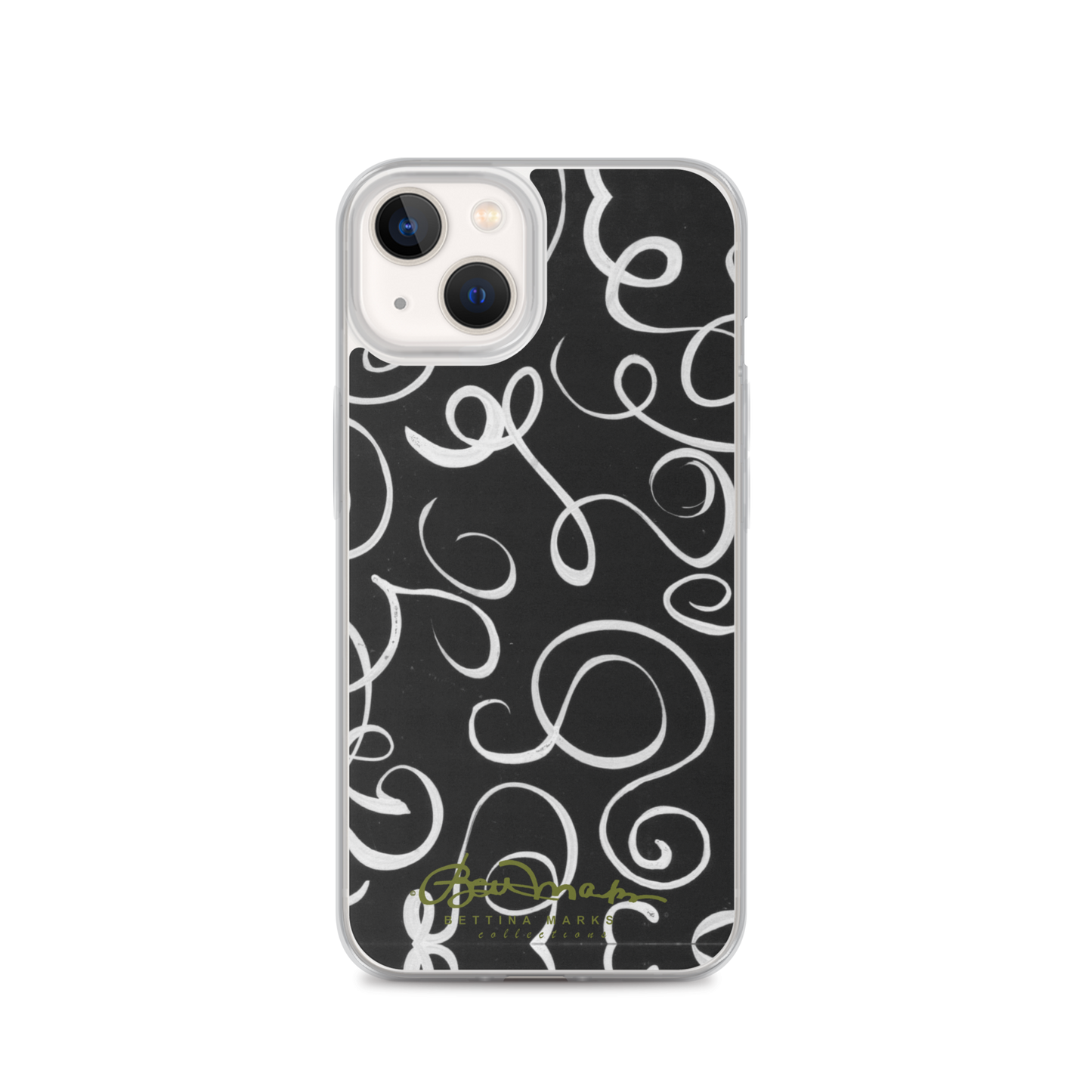 B&W Squiggles iPhone Case (select model)