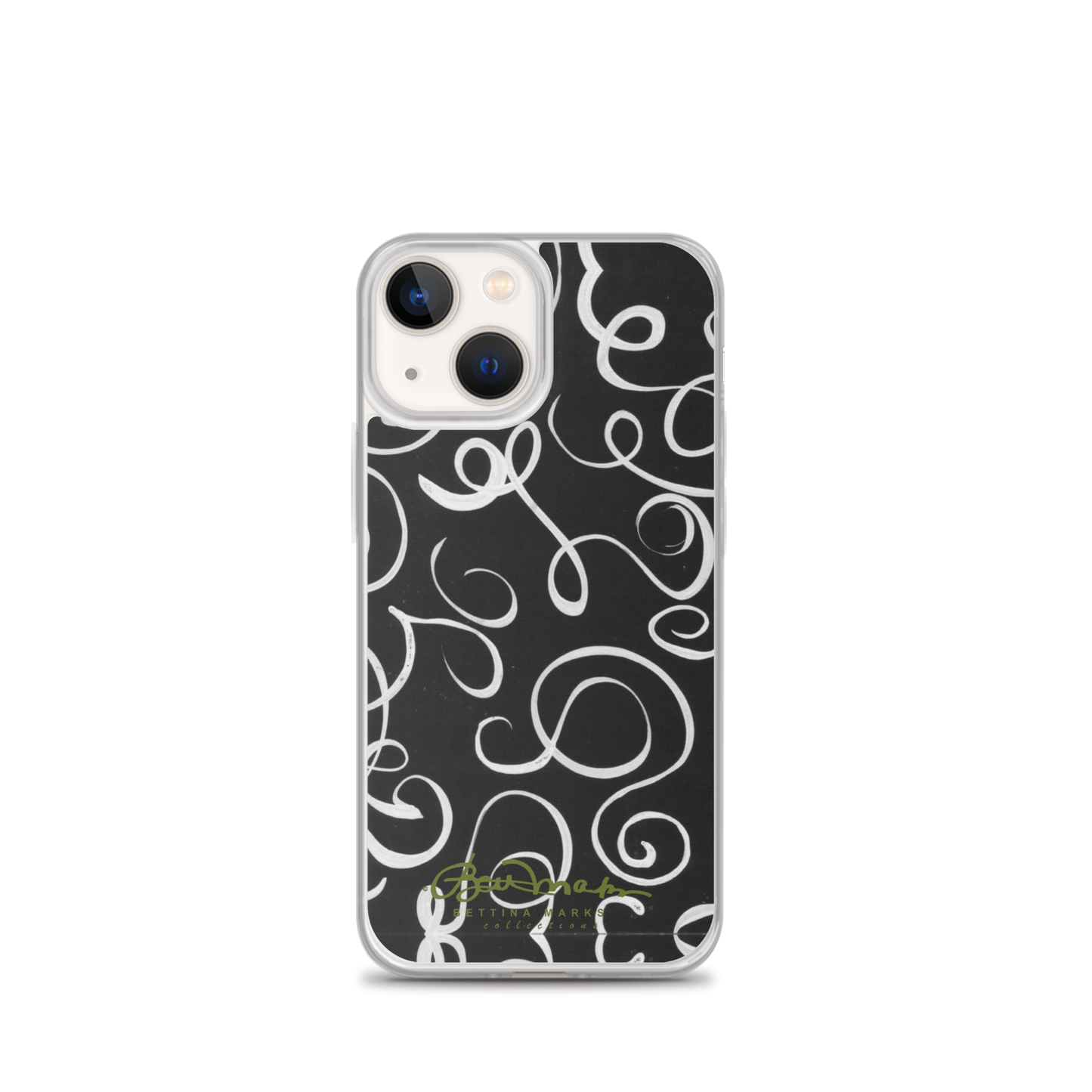 B&W Squiggles iPhone Case (select model)