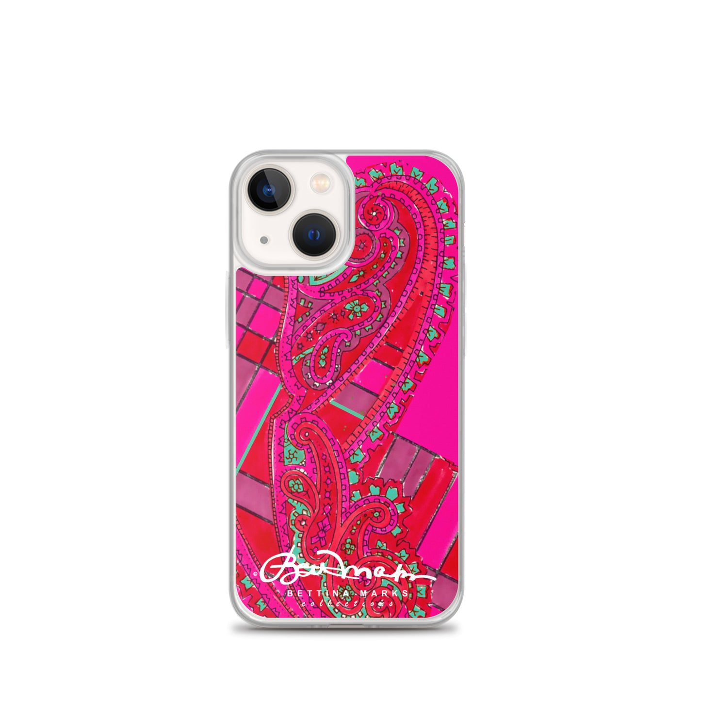 Pink Paisley Abstract Clear Case for iPhone®