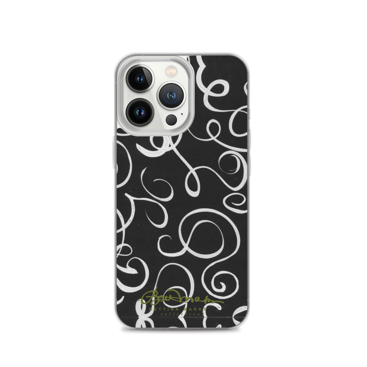 B&W Squiggles iPhone Case (select model)