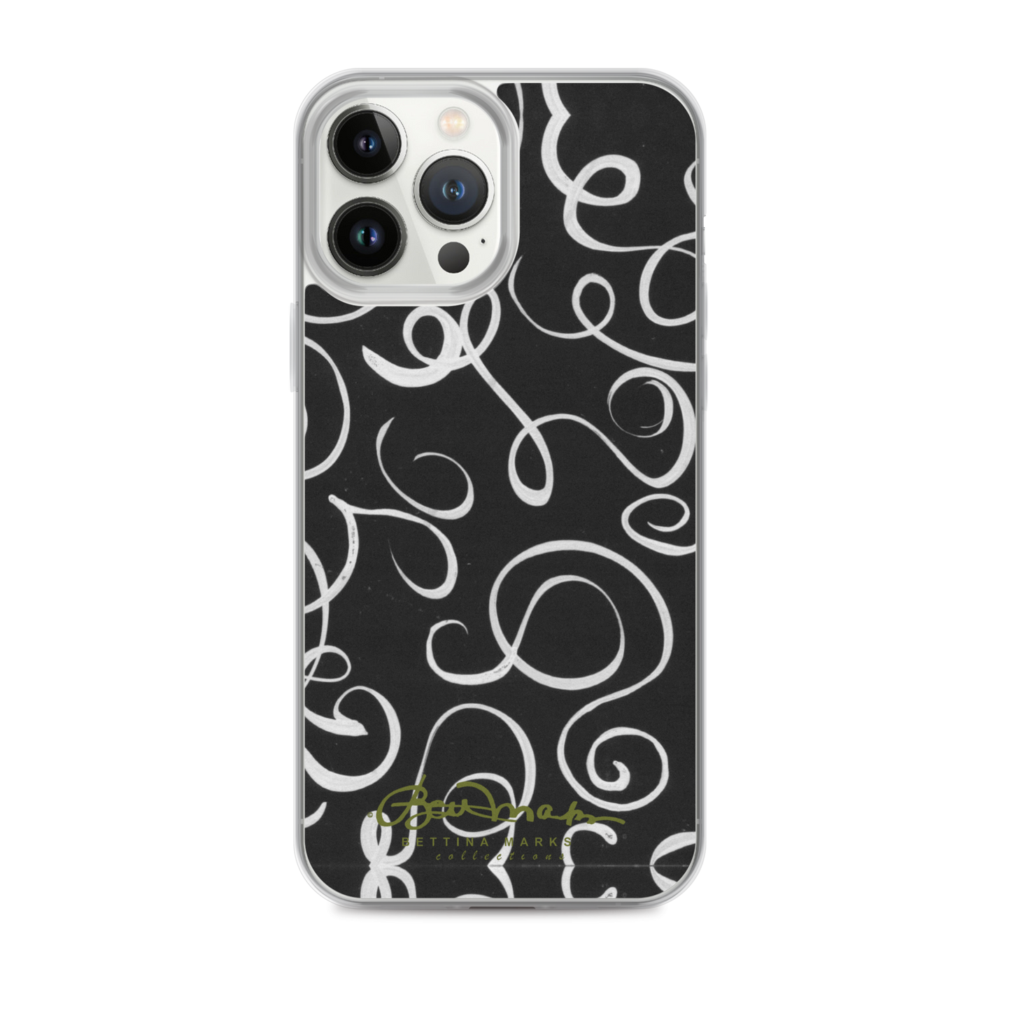 B&W Squiggles iPhone Case (select model)