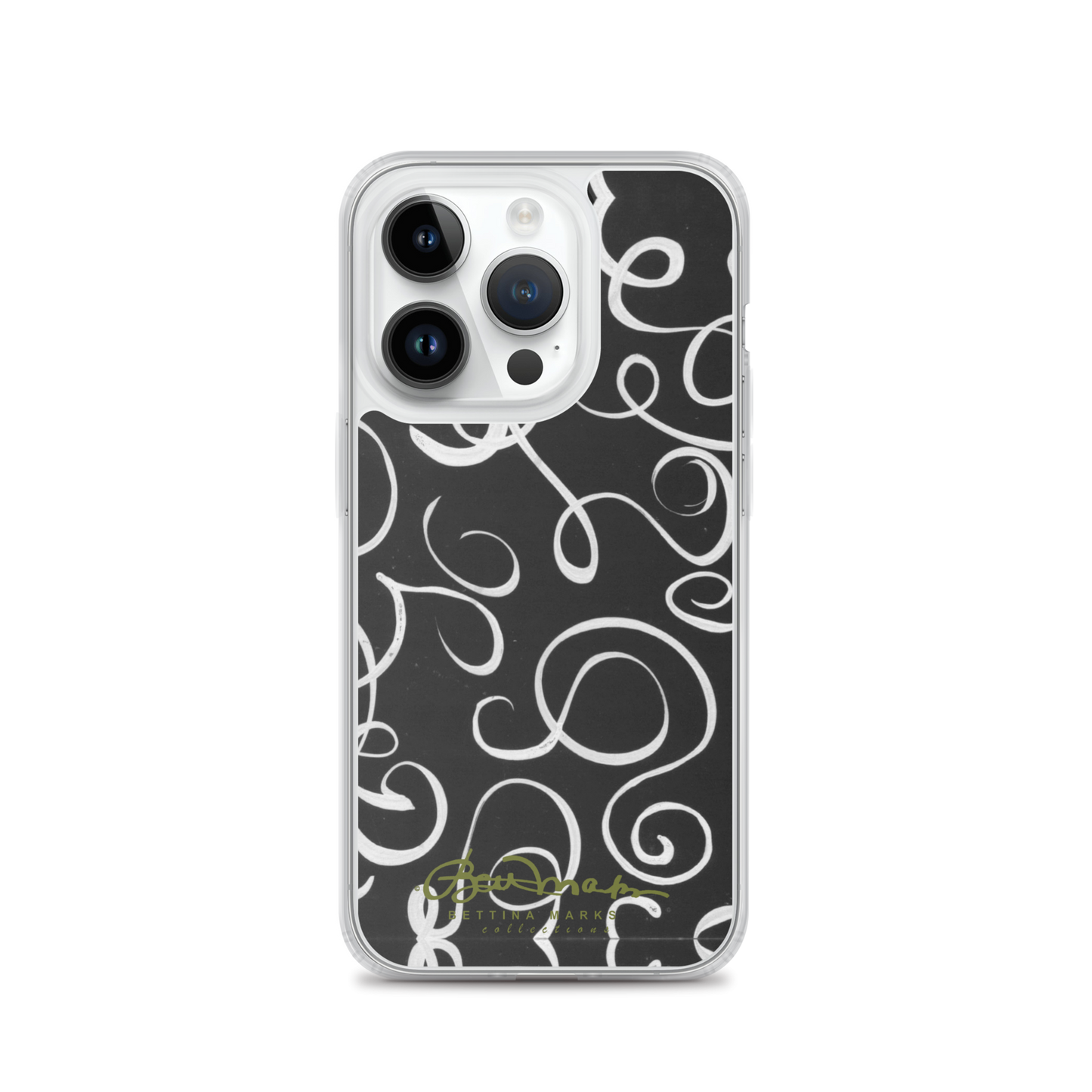 B&W Squiggles iPhone Case (select model)