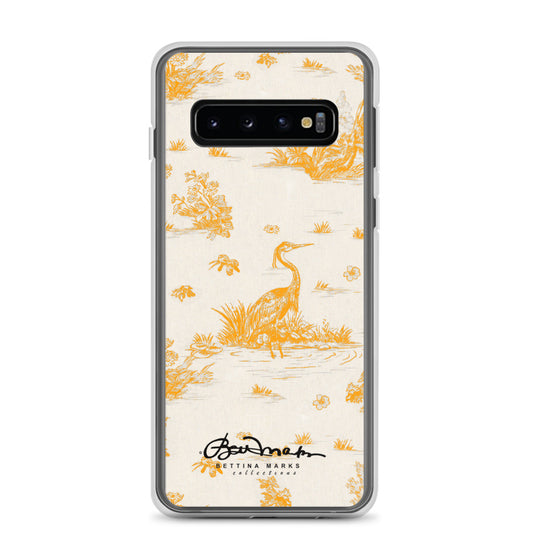 Toiles de Jouy Sacral Orange Samsung Case (select model)