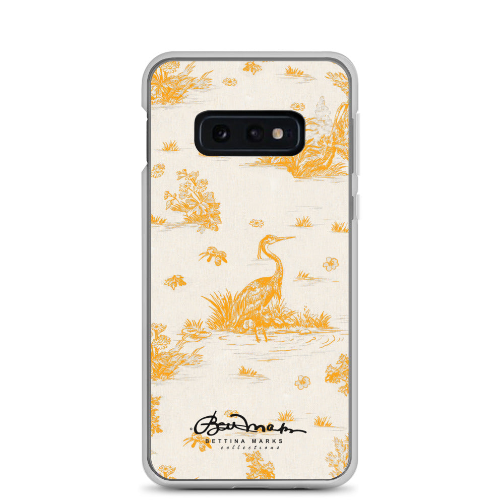 Toiles de Jouy Sacral Orange Samsung Case (select model)