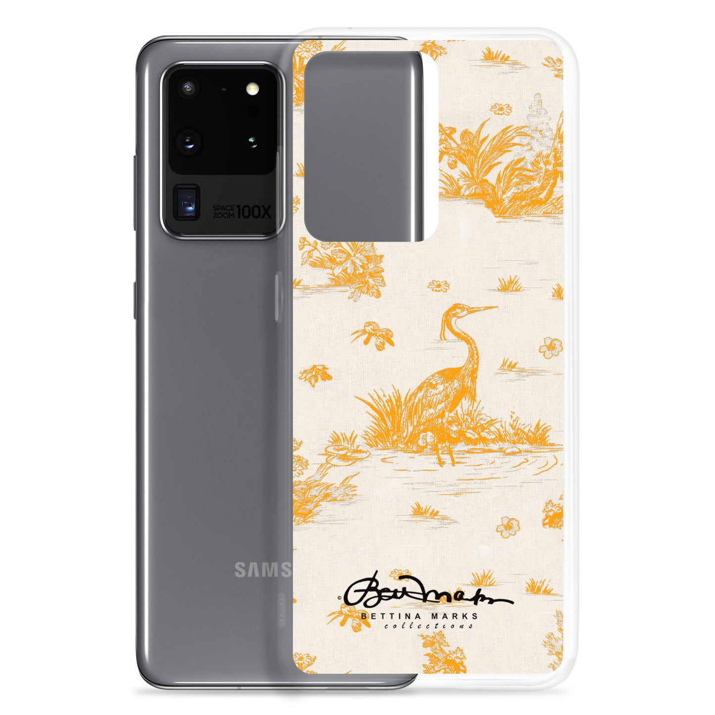 Toiles de Jouy Sacral Orange Samsung Case (select model)