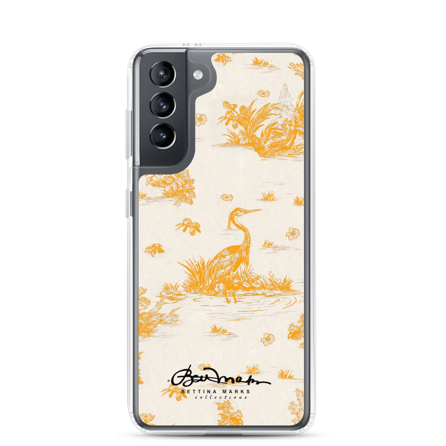 Toiles de Jouy Sacral Orange Samsung Case (select model)