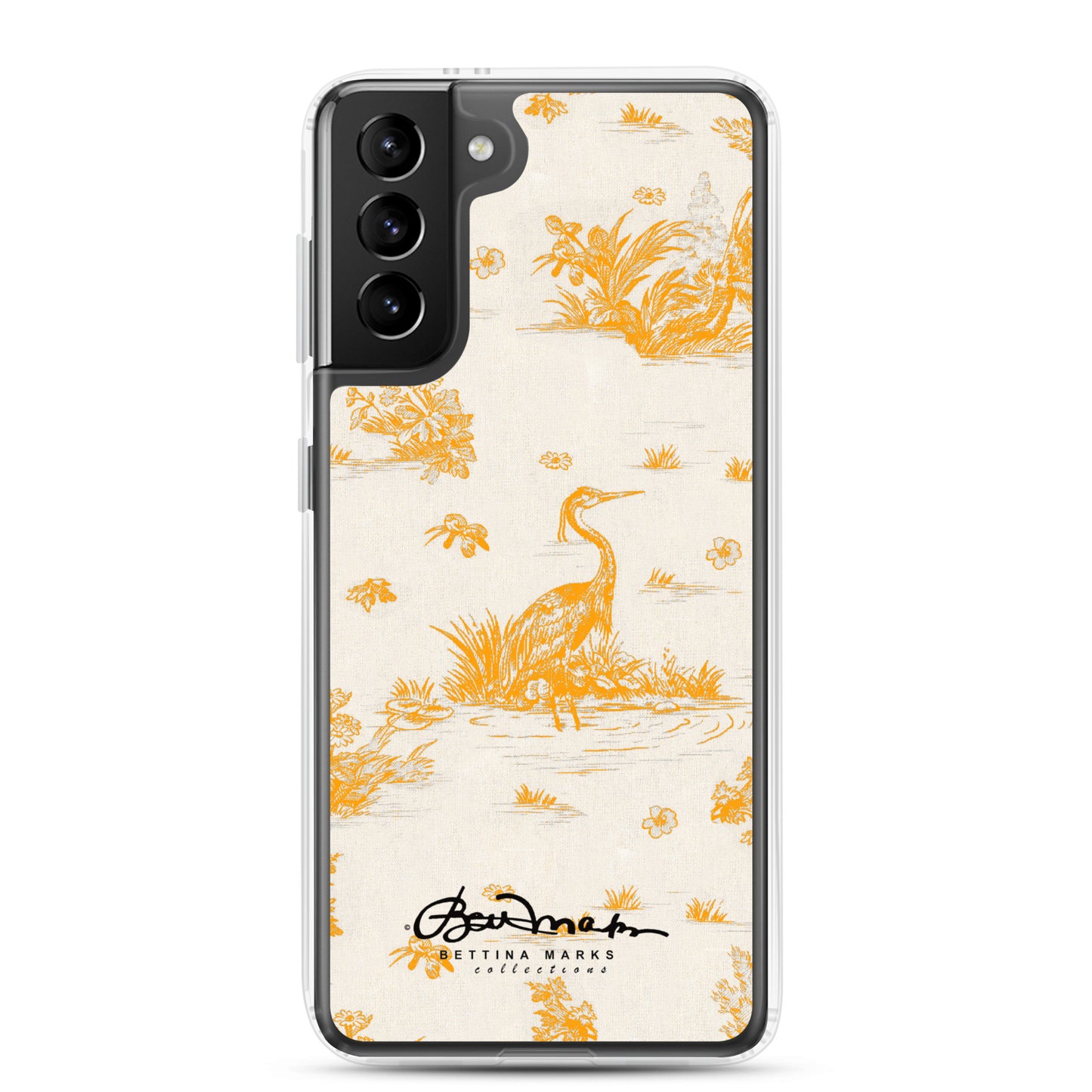 Toiles de Jouy Sacral Orange Samsung Case (select model)