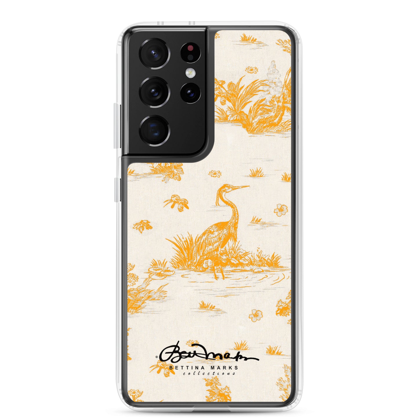 Toiles de Jouy Sacral Orange Samsung Case (select model)