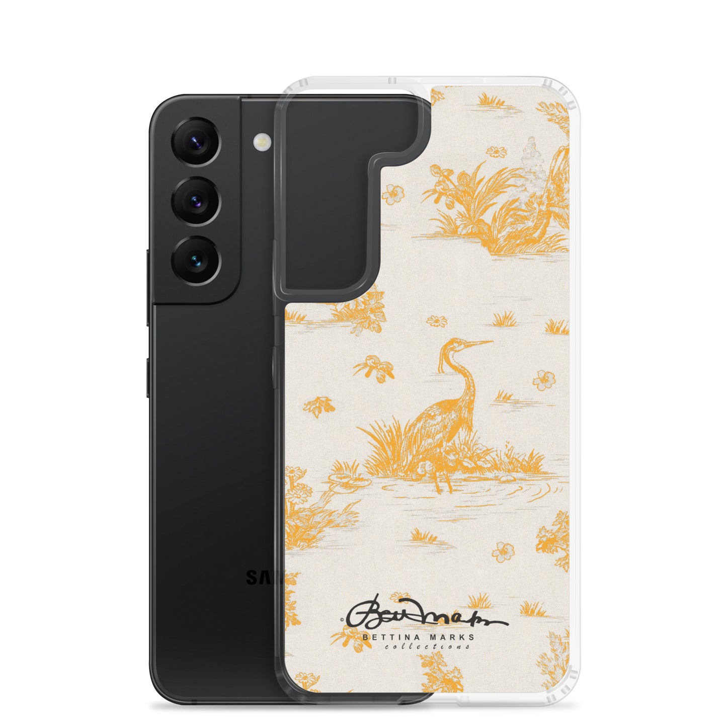 Toiles de Jouy Sacral Orange Samsung Case (select model)