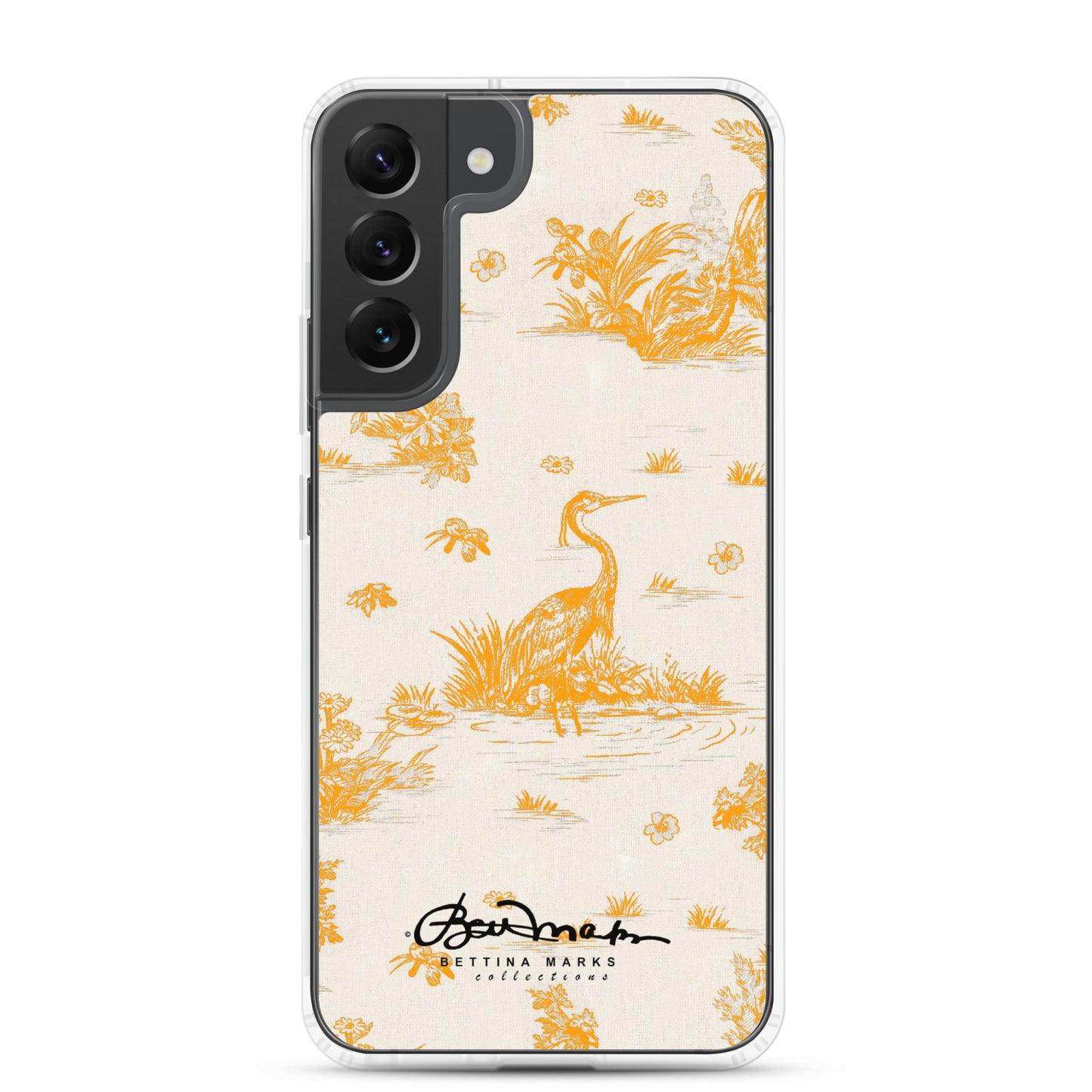 Toiles de Jouy Sacral Orange Samsung Case (select model)