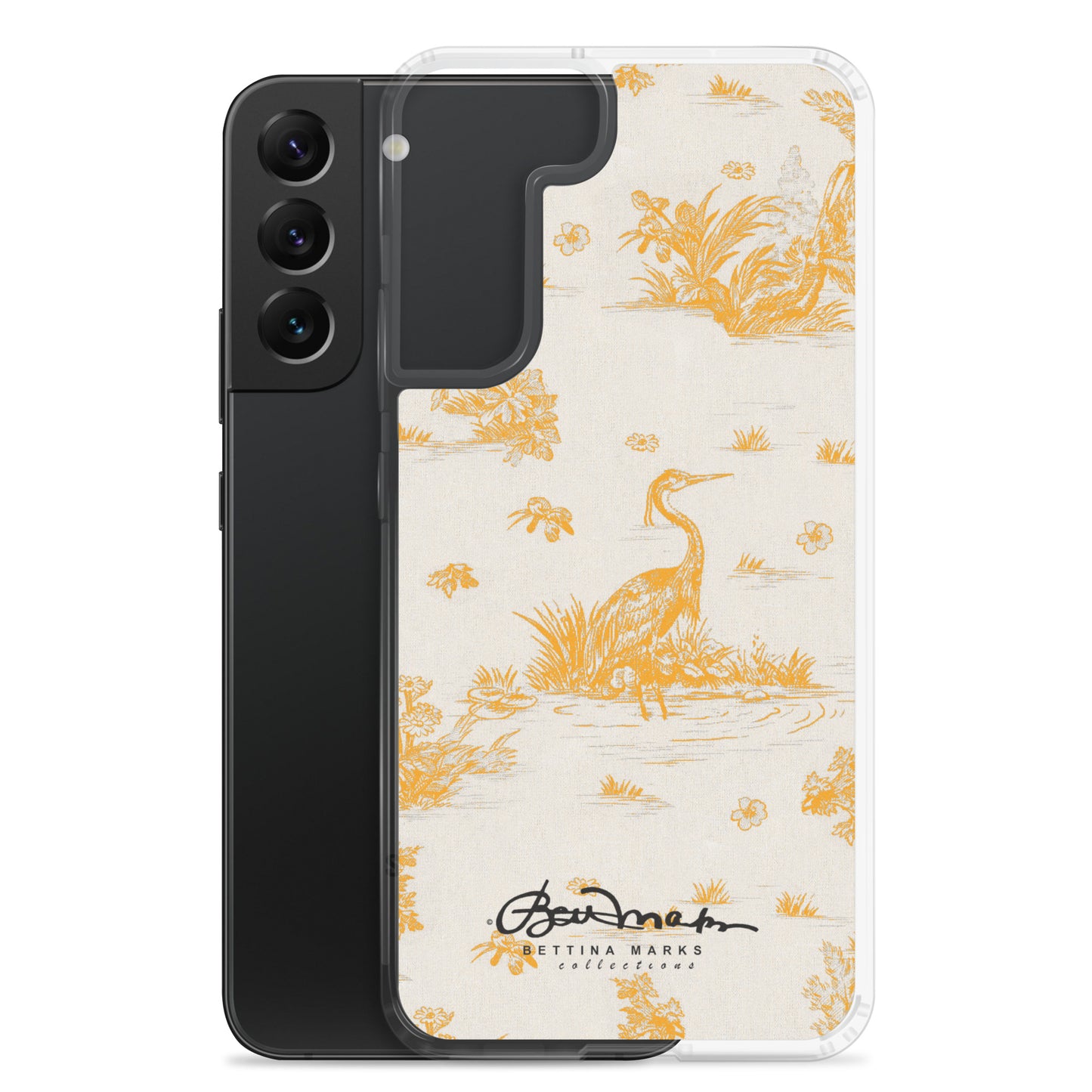 Toiles de Jouy Sacral Orange Samsung Case (select model)