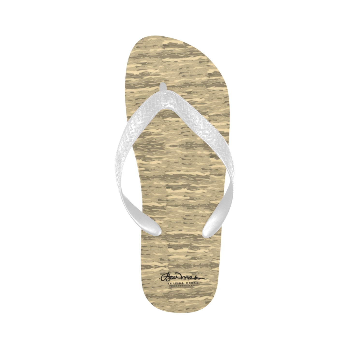 Sand Lava Camouflage Flip Flops for Men/Women