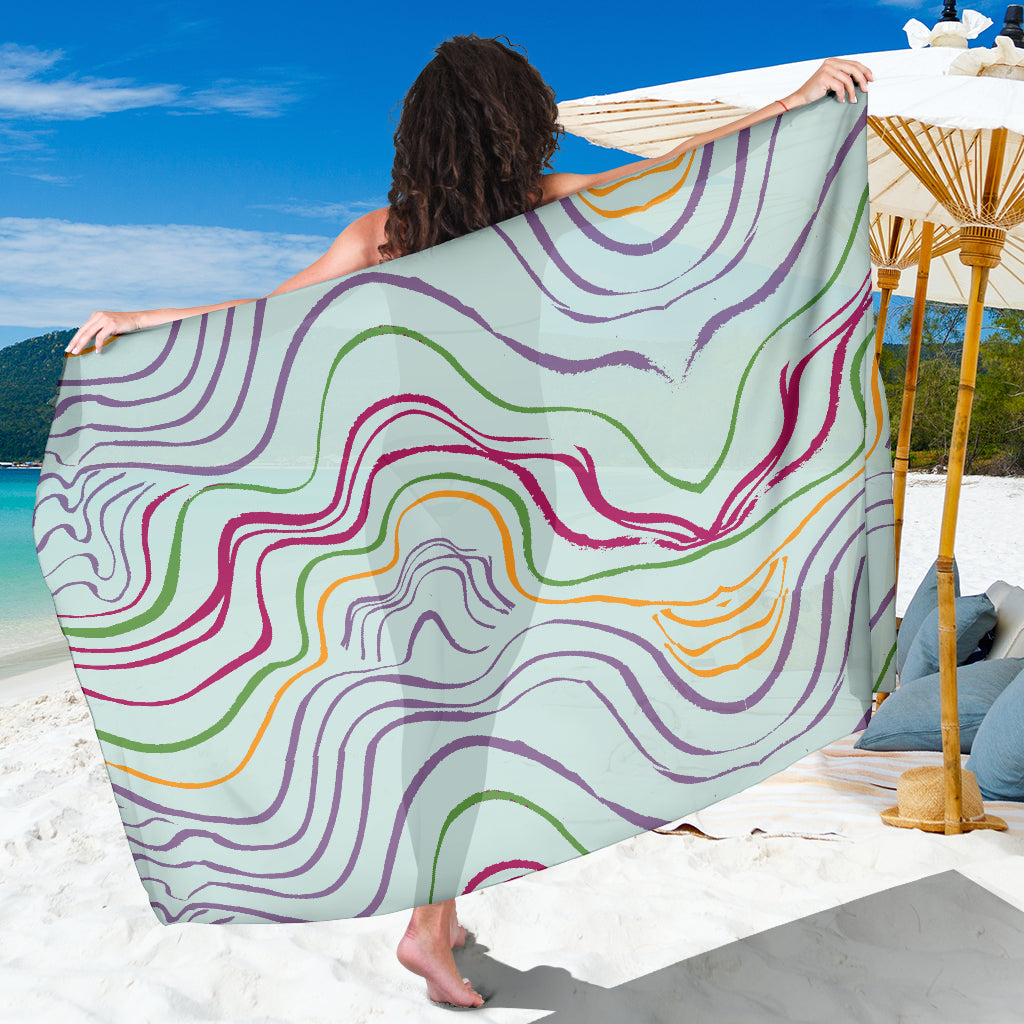 Psychedelic Spring Sarong