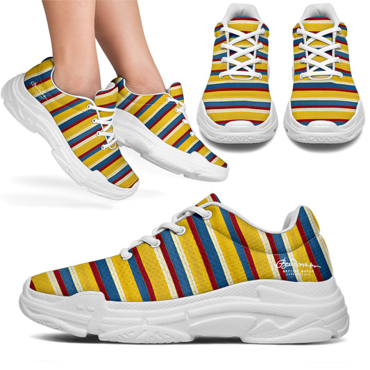 Riviera Stripe Athletic Sneakers