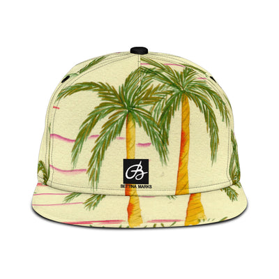 Retro Palm Tree Novelty Cap