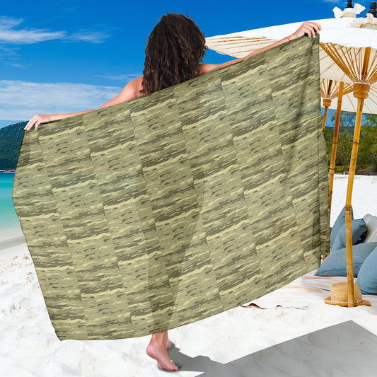 Khaki Lava Camouflage Sarong