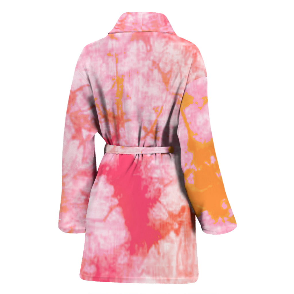 Fantasia Tie Dye Bath Robe - Women