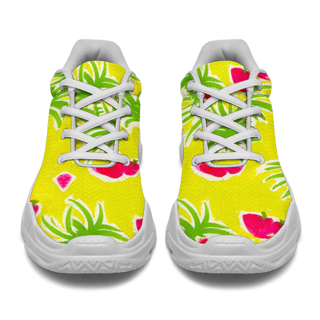 Strawberry Tropic Athletic Sneakers