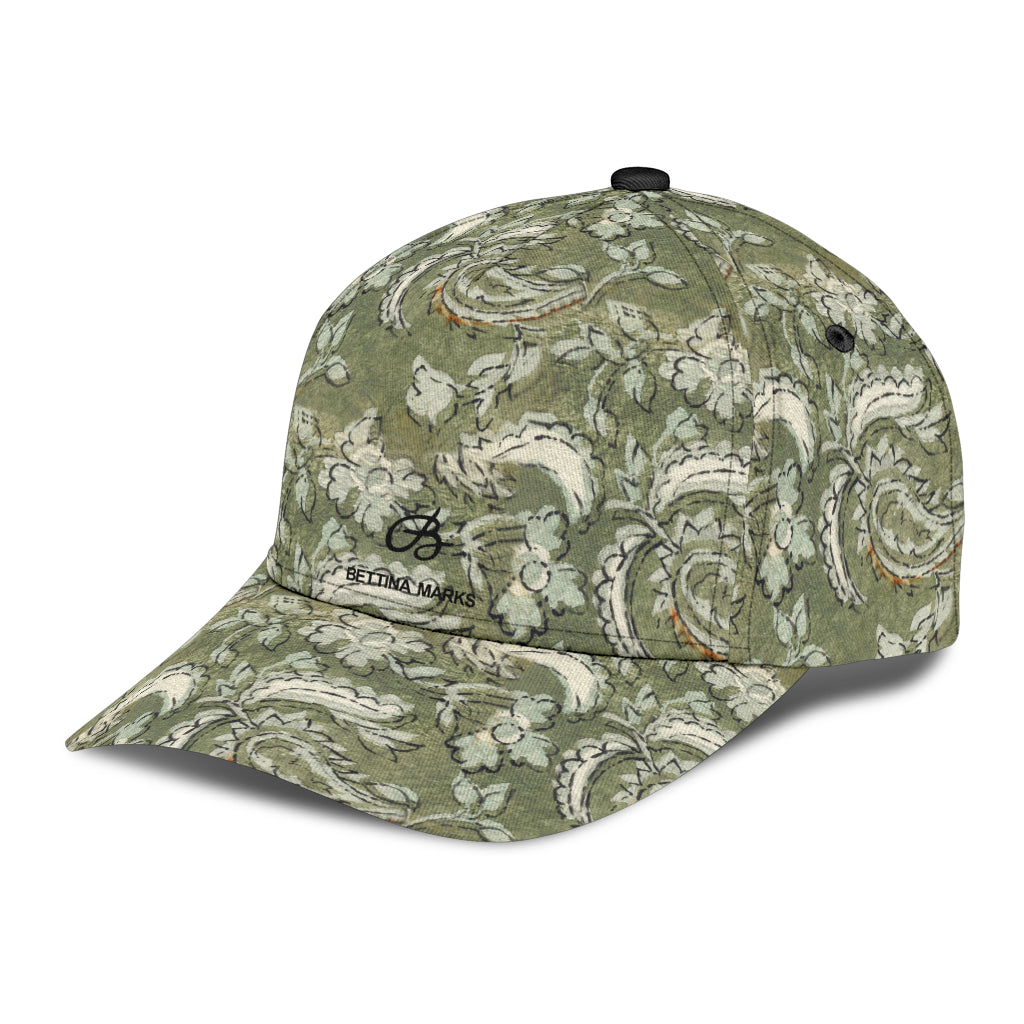 Floral Paisley Cap