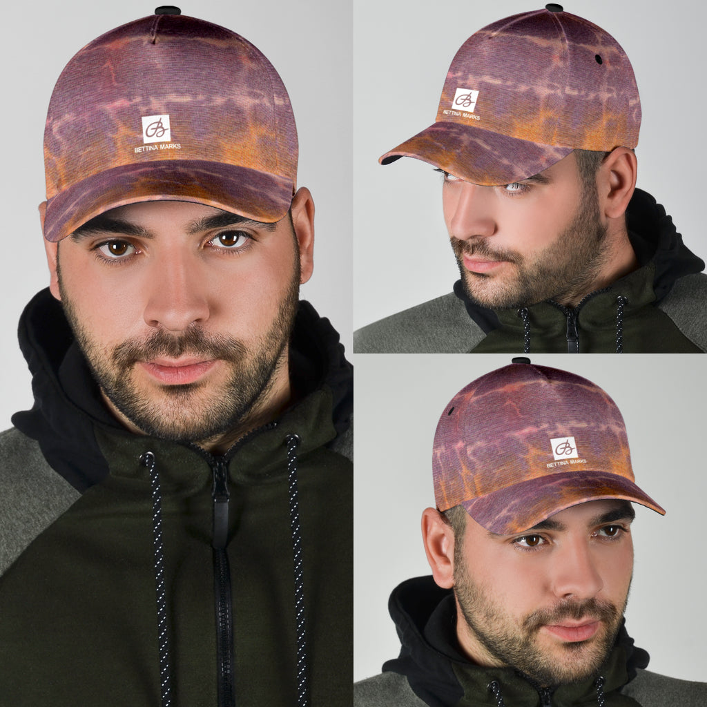 Purple Sunset Tie Dye Cap