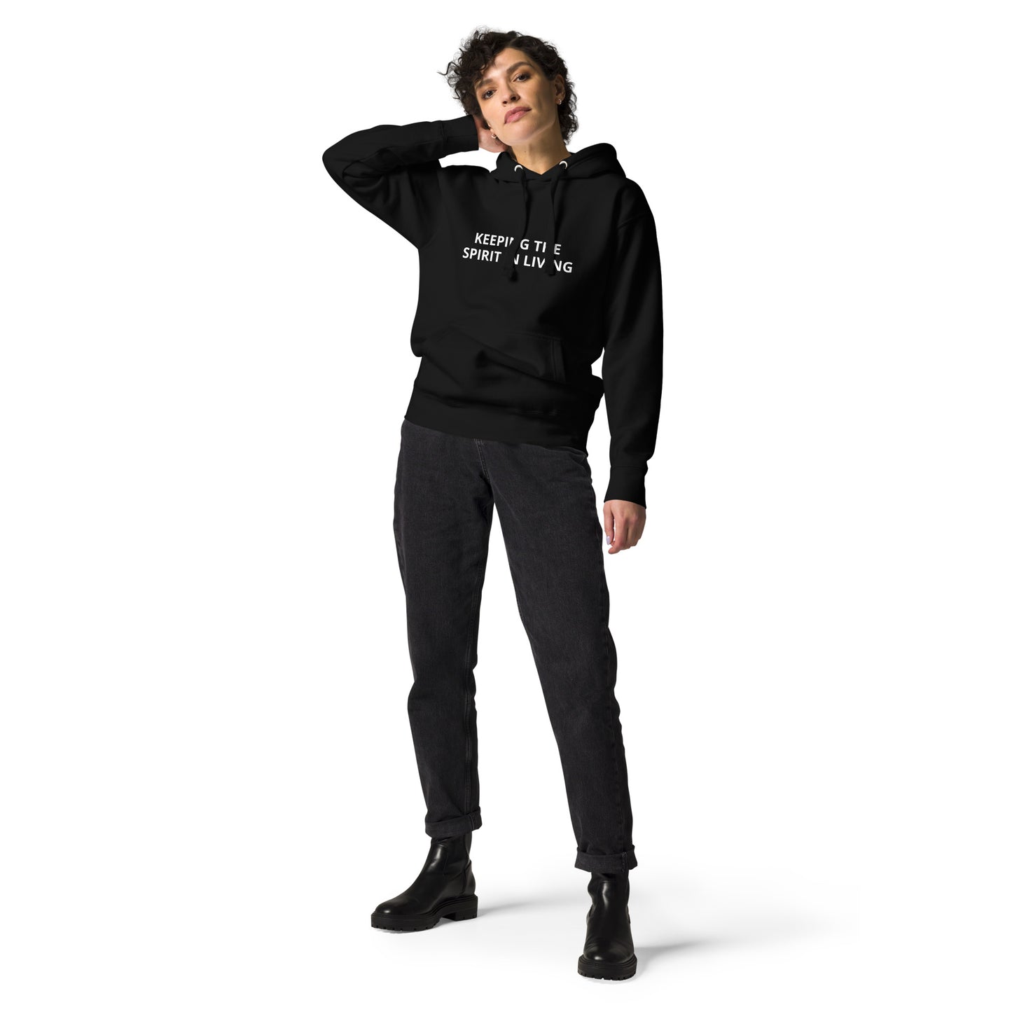 Unisex Keeping the Spirit in Living Hoodie