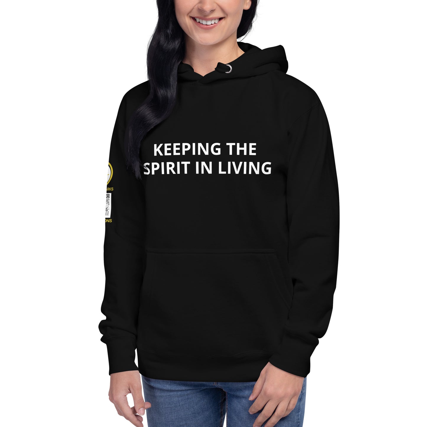 Unisex Keeping the Spirit in Living Hoodie