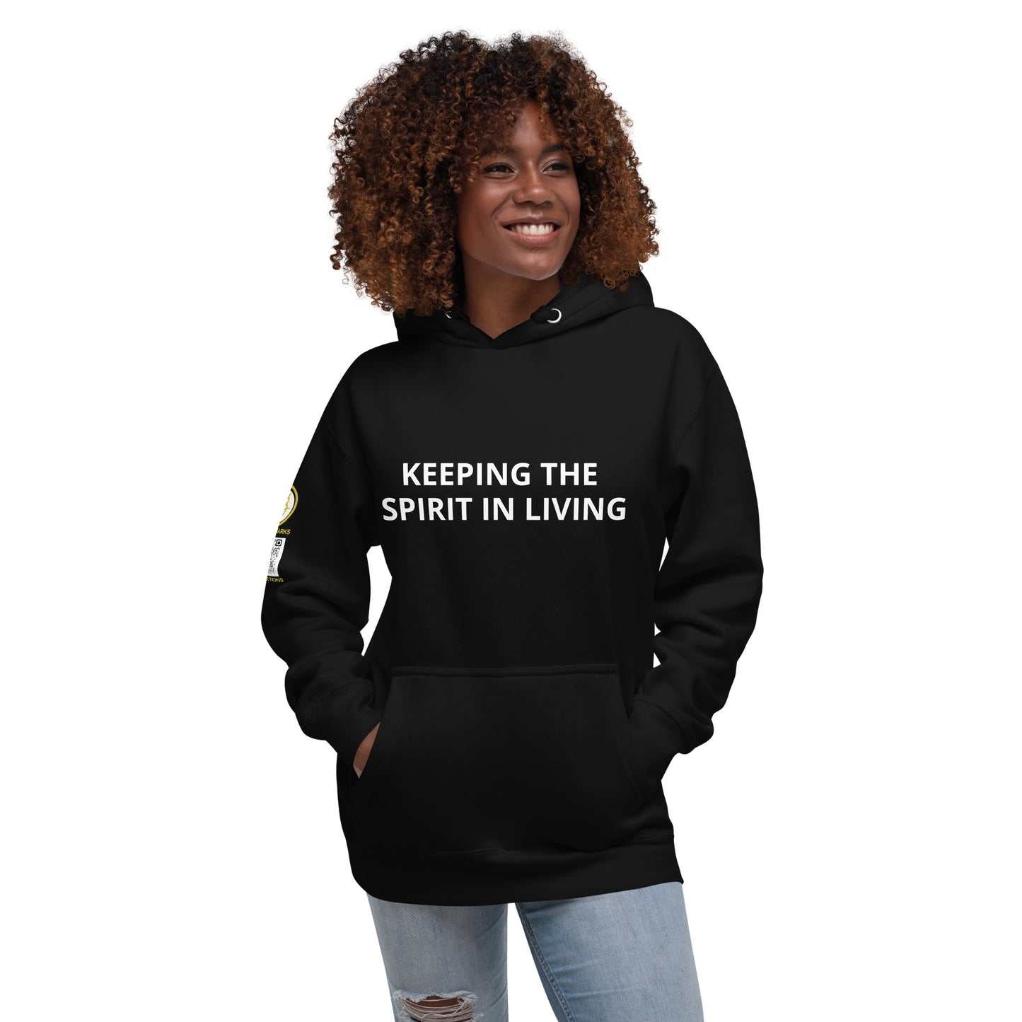 Unisex Keeping the Spirit in Living Hoodie