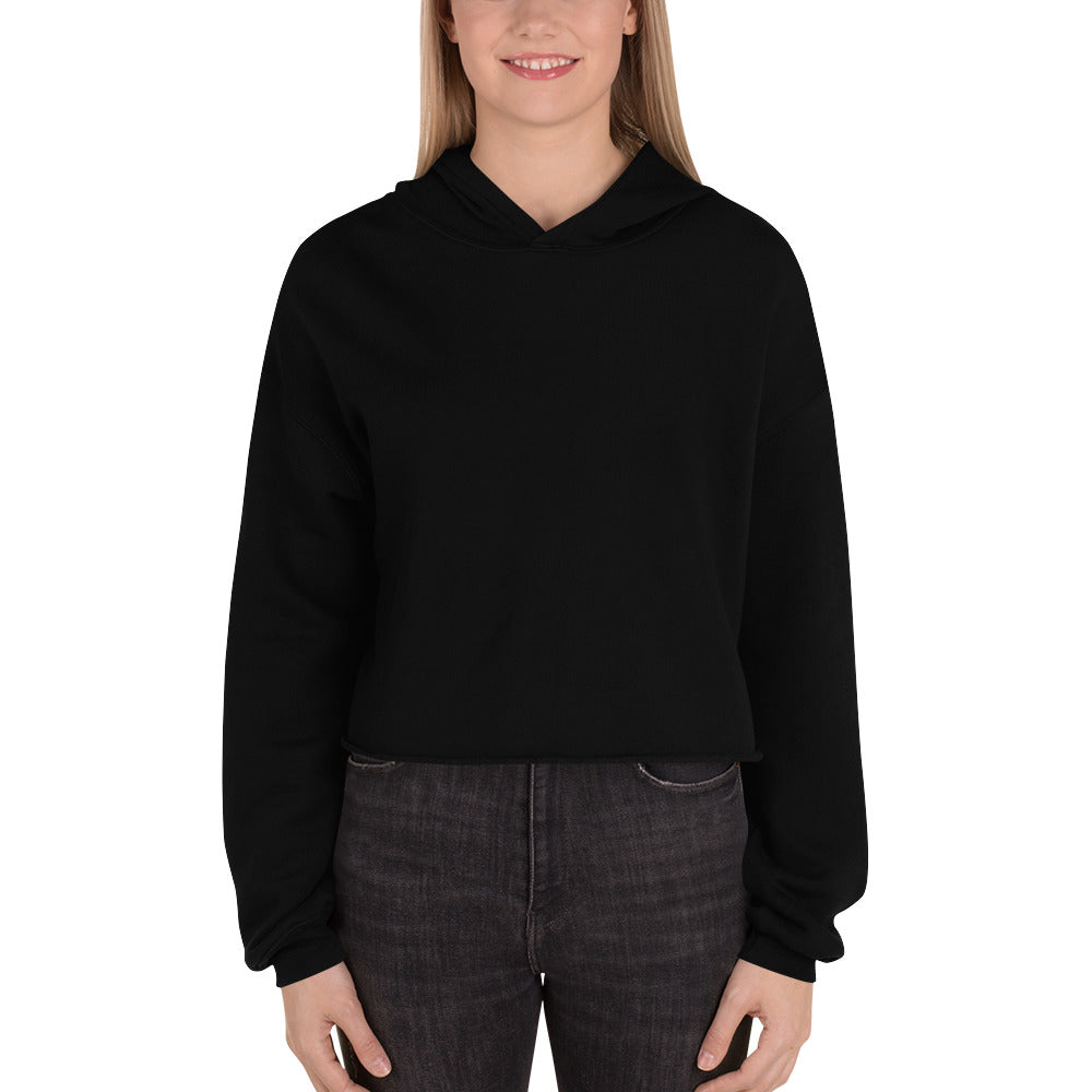 Bettina Marks Logo Crop Hoodie