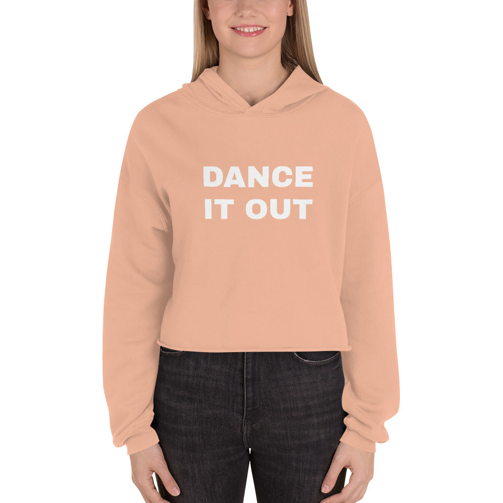 Dance It Out Crop Hoodie - Women