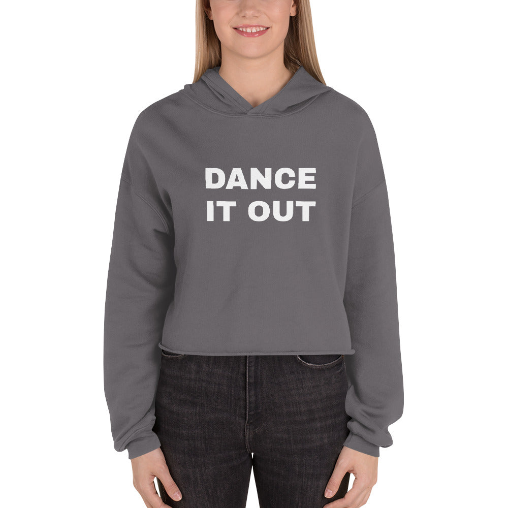 Dance It Out Crop Hoodie - Women