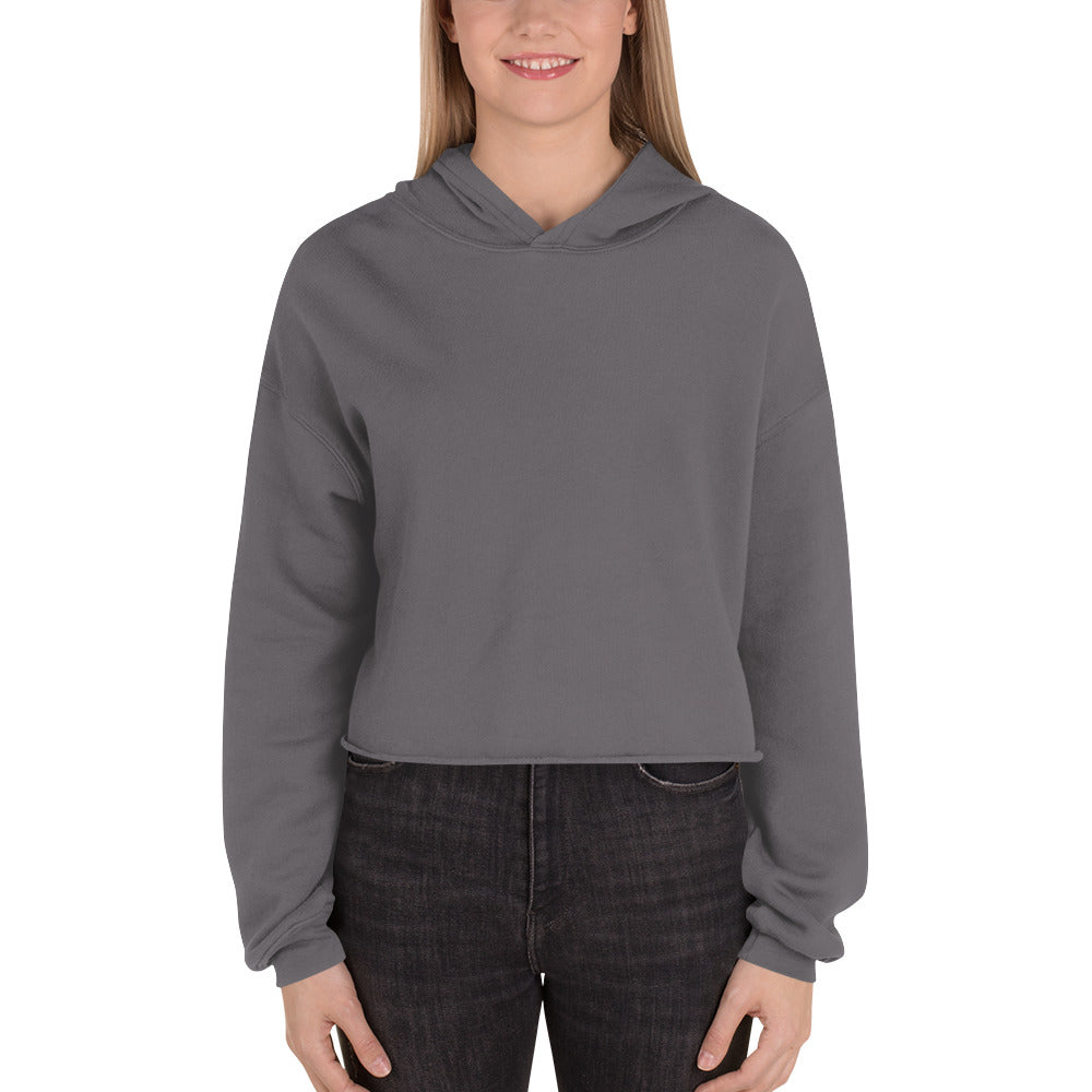 Bettina Marks Logo Crop Hoodie