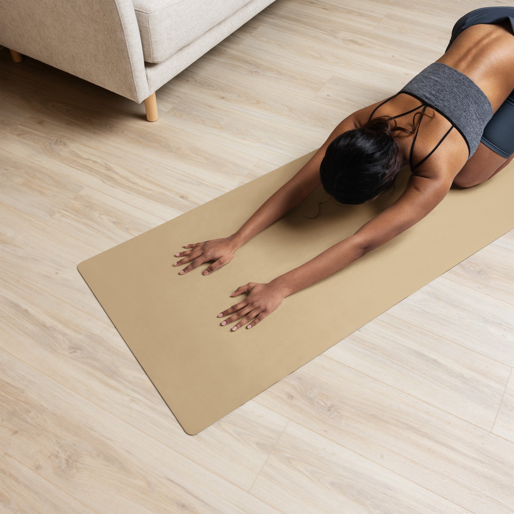 Camel yoga mat online